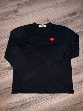 Comme des Garcons PLAY Black Tee